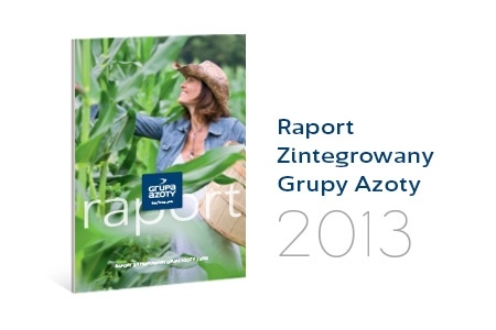 Raport Zintegrowany Grupy Azoty | 2013